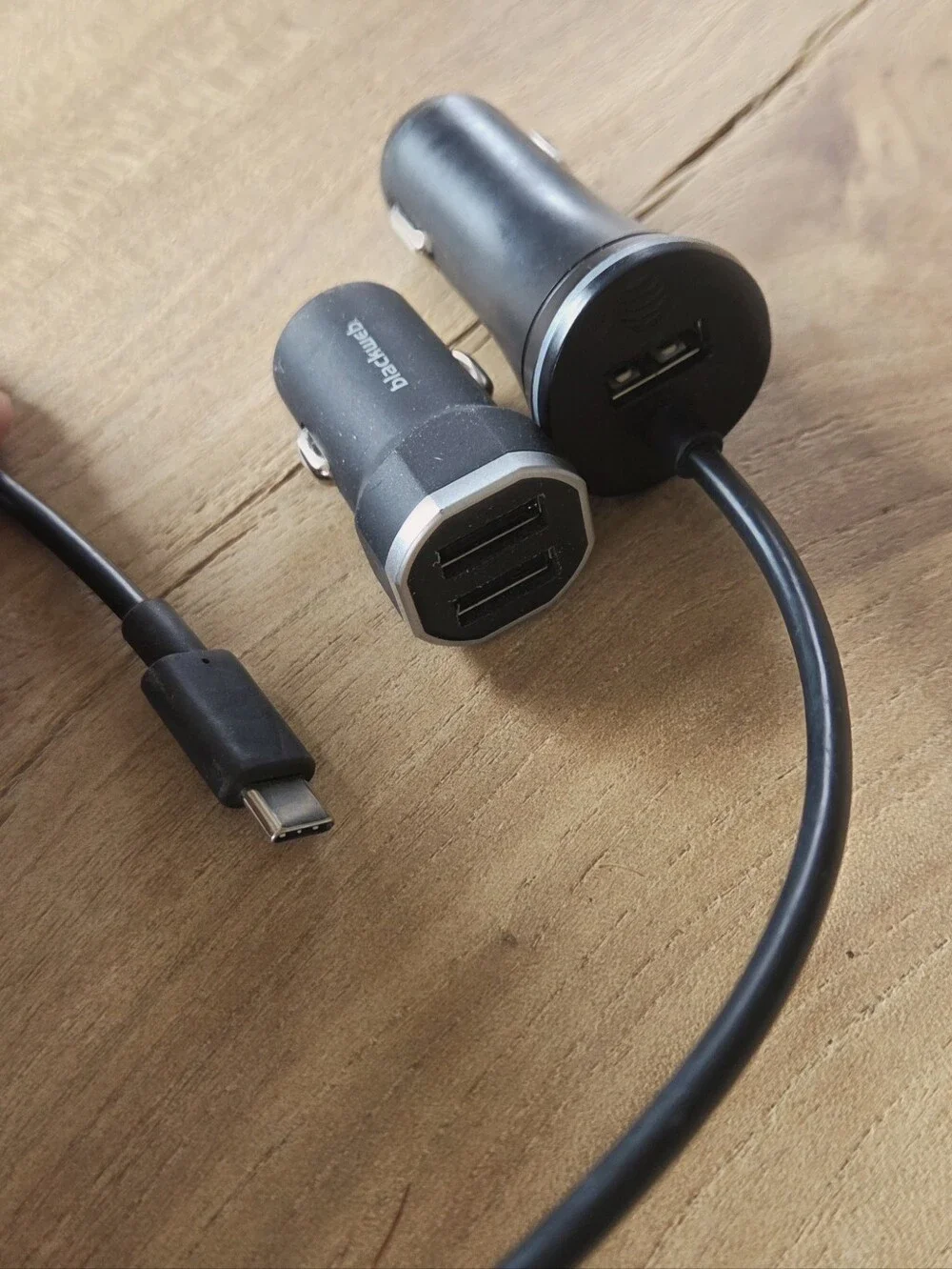 Car Charger Bundle (2-Pack) - AT&T USB-C & Blackweb Dual USB Ports